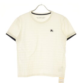 【中古】【期間限定値下げ】BURBERRY BLACK LABEL / バーバリーブラックレーベルリブボーダー半袖Tシャツ【cacgabbc-m】