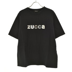 【中古】ZUCCA / ズッカCZ44JK941 ミラーロゴ刺繍半袖Tシャツ【cacfbaci-l】