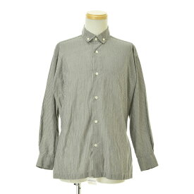 【中古】【期間限定値下げ】ISSEY MIYAKE / イッセイミヤケ90s im MIYAKE DESIGN STUDIO バックタック ストライプシャツ長袖シャツ【cacfagbi-m】