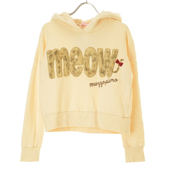 【中古】mezzo piano / メゾピアノ meow 耳付スウェットパーカー【cacgaiba-k】