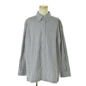 【中古】【期間限定値下げ】BROOKS BROTHERS × Ron Herman / ブルックスブラザーズ × ロンハーマン別注 24SS Square Tail Stripe Shirt長袖シャツ【cacfadbb-m】