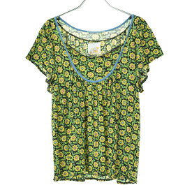 【中古】TSUMORI CHISATO / ツモリチサトTC51JK913 フラワーパイピング半袖ブラウス【cacebace-l】