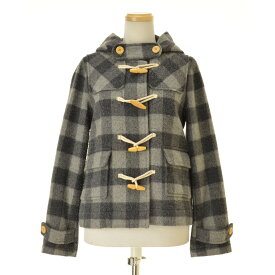 【中古】RAY BEAMS / レイ ビームスチェックウールダッフルコート【cacgadac-l】