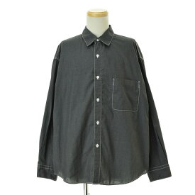 【中古】Steven alan / スティーブンアラン8111-218-0751 EPS TC/CHAMBRAY WORK REGULAR COLLAR SHIRT長袖シャツ【cacfaecg-m】