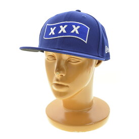 【中古】GOD SELECTION XXX × NEW ERA / ゴッドセレクショントリプルエックス × ニューエラ59FIFTYベースボールキャップ【cacdajbj-z】