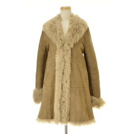 【中古】H.S Fashion / エイチエスファッションムートンレザーコート【cacfbcbb-l】