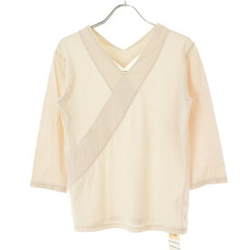 【中古】【期間限定値下げ】SOU SOU / ソウソウ抜衿ジバン 六分丈七分袖Tシャツ【cacfaecf-l】