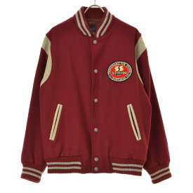 【中古】【期間限定値下げ】saratogaアクリル混ベースボールジャケット【cacgafab-l】