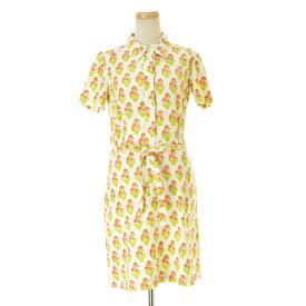 【中古】TSUMORI CHISATO / ツモリチサトフラワー柄半袖ワンピース【cacgahbf-l】
