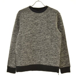 【中古】H&M / エイチアンドエムサイドジップニット長袖スウェット【cacgadbf-m】
