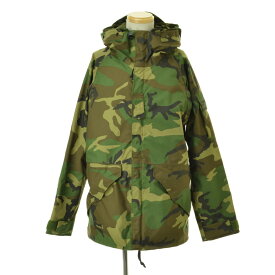 【中古】US ARMY / ユーエスアーミー90s 92年製 ALPHA INDUSTRIES社製 PARKA COLD WEATHER CAMOUFLAGEナイロンジャケット【cacdahcg-m】