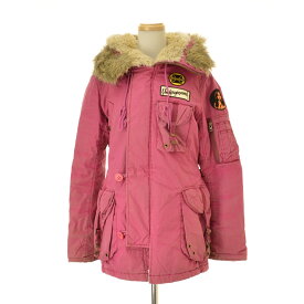 【中古】HYSTERIC GLAMOUR / ヒステリックグラマープリマロフト フード付コート【cacfbccf-l】