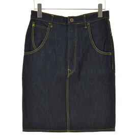 【中古】KAPITAL / キャピタルウォルトデニムスカート【cacfagcc-l】