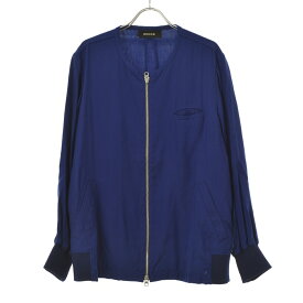 【中古】ZUCCA / ズッカZU81FC110 ノーカラー ジップアップ ブルゾンジャケット【cacgacbj-l】