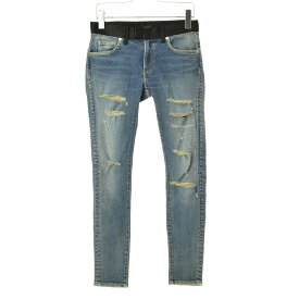 【中古】UNDERCOVER / アンダーカバー01507-1 ダメージ加工スキニーデニムパンツ【cacfagbi-l】
