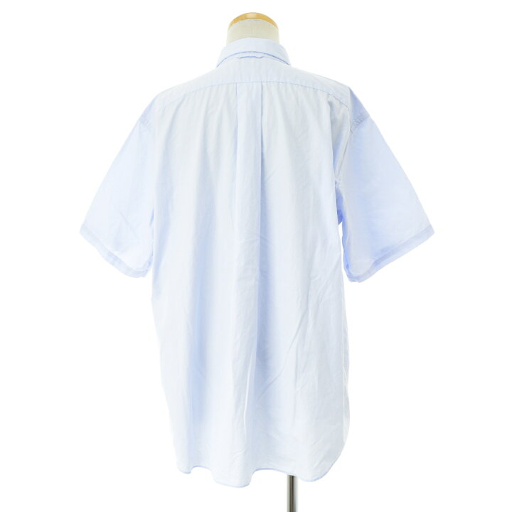 楽天市場】【中古】YAECA / ヤエカ12145 BUTTON SHIRT WIDE S/S SAX 
