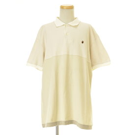 【中古】A BATHING APE / アベイシングエイプOLD 切替鹿の子半袖ポロシャツ【cacgaead-m】