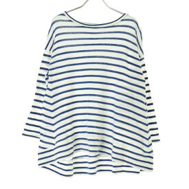 【中古】KAPITAL / キャピタルボーダーフレア長袖カットソー【cacfafcf-l】