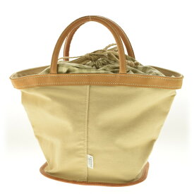 【中古】【期間限定値下げ】KETTY / ケティDelice キャンバス×レザー巾着トートバッグ【cacfajag-z】