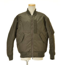 【中古】+JハイブリッドダウンオーバーサイズMA-1ブルゾンダウンジャケット【cacgacab-m】