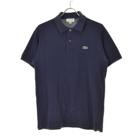 【中古】LACOSTE / ラコステL1212AL 日本製 CLASSIC FIT 鹿の子半袖ポロシャツ【cacdbbce-m】