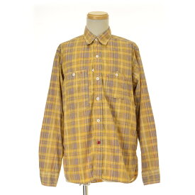 【中古】ENGINEERED GARMENTS / エンジニアードガーメンツ旧タグ Work Shirt 山ポケ チェック長袖シャツ【cacfaiad-m】