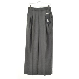 【中古】UNDERCOVER / アンダーカバー24AW UC2D8501 ウール2タック ワイド スラックスパンツ【cacfaeda-l】