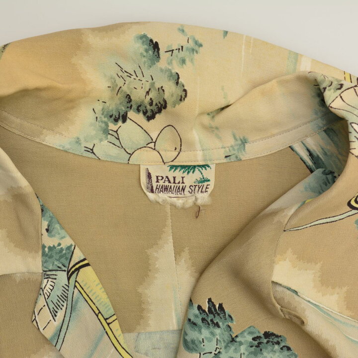 楽天市場】【中古】VINTAGE / ヴィンテージ50s PALI HAWAIIAN製和柄 