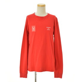 【中古】UNDERCOVER × MARS89 / アンダーカバー × MARS89プリント長袖Tシャツ【cacfbaad-m】