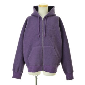 【中古】SUPREME / シュプリーム24AW Pilled Zip Up Hooded Sweatshirt Dusty Purpleジップアップスウェットパーカー【cacfaibb-m】