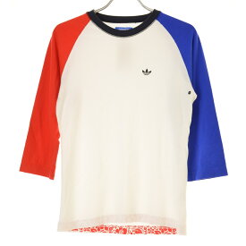 【中古】ADIDAS / アディダスラグラン七分袖Tシャツ【cacfaibd-m】