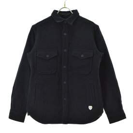 【中古】【期間限定値下げ】ORCIVAL / オーチバルウール ポケット ジャケット マチ付き長袖シャツ【cacfbbbb-l】