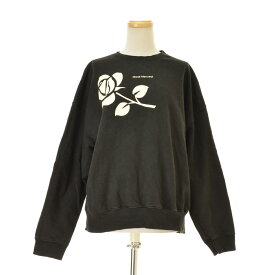 【中古】Mardi Mercredi / マルディメクルディフラワープリント長袖スウェット【cacfahcb-l】