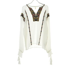 【中古】UNGRID / アングリッド111940416001 エンブロイダリースリーブボリュームブラウス長袖ブラウス【cacgagbj-l】