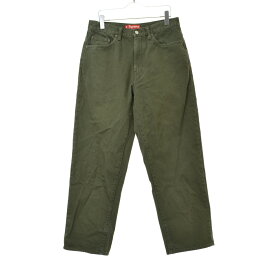 【中古】【期間限定値下げ】SUPREME / シュプリーム24AW Baggy Jean Oliveデニムパンツ【cacfabbc-m】
