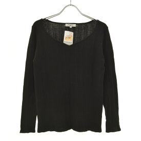 【中古】NATURAL BEAUTY BASIC / ナチュラルビューティーベーシックハートネック長袖カットソー【cacgadbd-l】