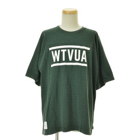 【中古】WTAPS / ダブルタップス23AW 232ATDT-CSM09 QB / SS / RACO. BRACKETS GREEN半袖Tシャツ【cacdbaad-m】