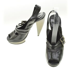 【中古】CHLOE / クロエパテント ホースシュー ヒールパンプス【cacgadcd-z】