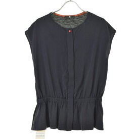【中古】【期間限定値下げ】PS PAUL SMITH / ピーエスポールスミス布帛×ジャージコンビフレンチスリーブブラウス【cacgadbb-l】