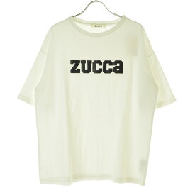 【中古】【期間限定値下げ】ZUCCA / ズッカ22SS ZU21JK474 SレザーロゴT五分袖Tシャツ【cacdaich-l】