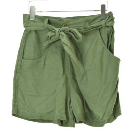 【中古】ZUCCA / ズッカリネンテンセルラップショートパンツ【cacfbccf-l】