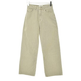 【中古】SNIDEL / スナイデルSWFP214041 ワイドストレートカラーデニムパンツ【cacfadca-l】