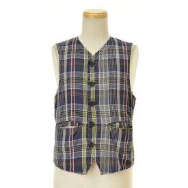 【中古】ENGINEERED GARMENTS / エンジニアードガーメンツUSA製 リバーシブル チェックベスト【送料無料】【cacgacci-m】