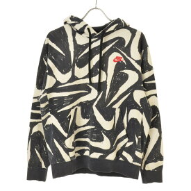 【中古】NIKE / ナイキCK2231-010 Club BB AOP Pullover Hoodieスウェットパーカー【cacgaccc-m】