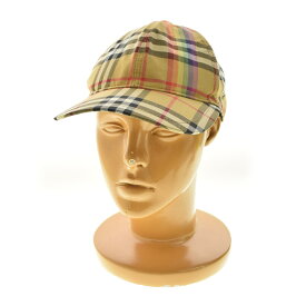 【中古】BURBERRY / バーバリー4077526 レインボーノバチェックキャップ【cacfbcch-z】