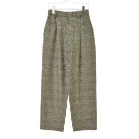 【中古】UNITED ARROWS BEAUTY & YOUTH / ユナイテッド アローズ ビューティ アンド ユースチェックツイードワイドテーパードパンツ【caceahac-l】