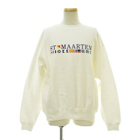 【中古】HANE'S / ヘインズ90s SR.MAARTEN シント マールテン長袖スウェット【caceabac-m】