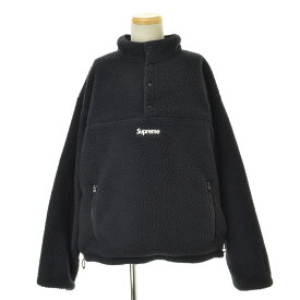 【中古】SUPREME / シュプリーム23AW Polartec Shearling Reversible Pullover ポーラテック リバーシブルフリースジャケット【caceacah-m】