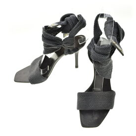 【中古】GUCCI / グッチアンクルリボン ストラップ ヒールサンダル【cacgadca-z】