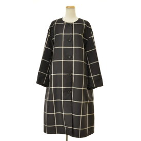 【中古】UNITED ARROWS / ユナイテッドアローズ15251444334 チェック リバーシブル ノーカラーコート【cacgadah-l】